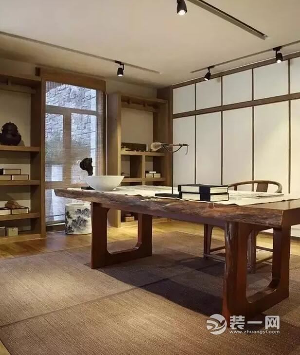 10款超有禅意中式书房设计装修效果图 放松心灵地方